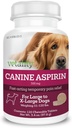 Vetality Canine Aspirin for Dogs ← Fast Pain Relief ← Grande a X-Large Dogs ← Liver Flavor ← 120 Chewable Tablets