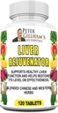 Rejuvenador del hígado 120 Tabletas, 40 Servidores Todo Natural No GMO Herbal Blend 780 mg Limpiador del hígado, Soporte del hígado Hecho en los EE.UU. Peter Gillham Esenciales de Vida