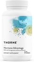 THORNE - Ventajas hormonales - Soporte estrógeno &amp; Balance hormonal para hombres &amp; mujeres* - Destacando DIM &amp; Pomegranate Extract - Gluten, Dairy &amp; Soy-Free - 60 Servimientos