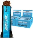 BAREBELLS Protein Bars Creamy Crisp - 12 Count, Pack of 2 - Protein Snacks with 20g of High Protein - Chocolate Protein Bar with 1g of Total Sugars - Perfect on The Go Protein Snack & Breakfast Bars