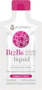 Teoría Vitamina B12 B6, suplemento de energía diaria y apoyo cerebral, sabor líquido de frambuesa, 12 – 1oz Paquetes de servicio único