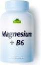 Magnesium Plus B-6 500 Mg por Alfa Vitaminas - Salud cardiovascular - Apoyo a la producción energética &r Función enzimática - 100 cápsulas
