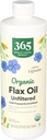 365 por Whole Foods Market, Organic Flax Oil High Lignan, 24 Fl Oz