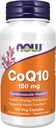 AHORA Suplementos, CoQ10 150 mg, Grado Farmacéutico, Forma All-Trans producida por Fermentation, 100 cápsulas de Veg