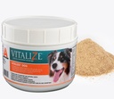 Vitalize Dog Digestive Health Powder - Relief for Constipation, Vomiting " Nausea, Skin " Coat Supplement- Multivitamin Powder with Omega 6, 3 " Biotin " Dog Prenatal Supplement (1 libra)