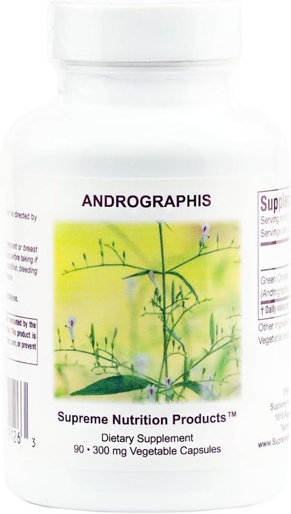 Alta Nutrición Andrographis, 90 Pura Chiretta Vegetarian Capsules