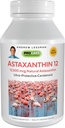 ANDREW LESSMAN Astaxanthin 12mg - 30 Softgels - 12000 mcg Natural Astaxanthin, Powerful Anti-Oxidant Carotenoid. Protección para los ojos, corazón, piel y más. Sin aditivos. Easy to Swallow Softgels
