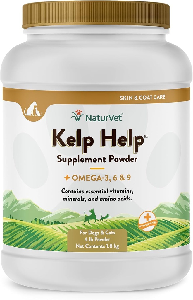 NaturVet Kelp Ayuda Powder 4 libras.