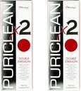 Wellgenix Puriclean x2 Detox Cleanse - Double Strength Deep System Cleanser - Formulado con dos únicos bloques propietarios para el más fuerte limpiador, eliminar toxinas - 16 oz, 4 cápsulas, 2 Pack