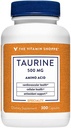 La vitamina Shoppe Taurine 500MG, forma libre Aminoácidos con vitamina B6, (300 cápsulas)