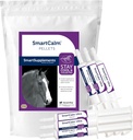 SmartEquine SmartCalm Pellets &amp; SmartCalm Ultra Paste 6 Tubes Bundle, Horse Calming Supplement TEN No Añadido Azúcar o hierbas, Suplemento Dietario Equino