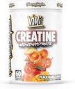 VMI Sports Creatine Monohydrate Powder Muscle Mass – Strength – Size – Power tención 5 Grams per Serving (60 Servings, Peach Mango Rings)