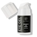 Eve Hansen Anti-Aging Eye Gel with Peptides | Under-Eye Cream With Plant Stem Cells, Hyaluronic Acid, Vitamin E | Cruelty-Free, Vegan, Made in USA .5 oz