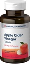 American Health Apple Cider Vinegar - 200 Tablets - 480 mg Por Serving - Non-GMO, Vegetarian, Gluten Gratis - 100 Servings