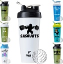 Forza Sports Blender Bottle x Classic 28 oz. Shaker - Sasquats - Negro