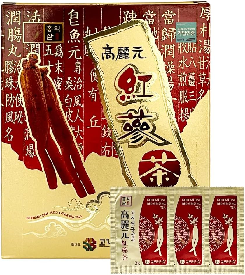 Coreano Ginseng Extracto Granules Tea 50T 홍삼 inseparable