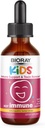 BIORAY Kids NDF Immune, Blueberry - 2 fl oz - Immune Support &amp; Toxin Remover - Non-GMO, Vegan, Gluten Gratis - Aprox. 30 Servings