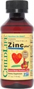 CHILDLIFE ESSENTIALS Liquid Zinc Plus for Kids &amp; Toddler - Liquid Supplement Drops, Zinc Gluconate & Copper for Immune Support - Mango Strawberry, 4 Fl Oz (Pack of 1)