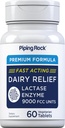 Piping Rock Dairy Relief Pills ← 9000 FCC ← 60 Tablets