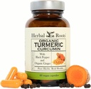 Botas de hierbas - Tormérica Curcumin Capsules - Extra Strength - 1000mg Suplemento Turmérico Orgánico Puro, 95% Curcumina Estándarizada Extracto con Pimienta BioPerina y Ginger