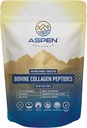 ASPEN NATURALS Grass fed Bovine Collagen Peptides Powder 3lb - Collagen for Women, USA Fuente de USDA Inspected Cattle, Gluten Free, Paleo Friendly, Water Soluble, Flavorless, Easily Mixes