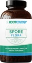 Rootcology by Dr. Izabella Wentz ← Spore Flora  Broad-Spectrum Stomach Acid Resistant Spore-Forming Probiotics for Gastrointestinal Health  Five Targeted Bacillus Strains ← 60 Vegetarian Capsules
