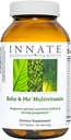 INNATE Response Formulas Baby &amp; Me Multivitamin - Vitamina prenatal y posnatal con Folate, Choline y Vitaminas B12 y D3 - Vegetariano, No GMO y Libre de gluten - 120 Tabletas (60 Serviciones)