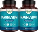 Anidado Naturales Magnesio Glycinate Chelate - 200mg Magnesio Chelated Suplemento para los cáñamos de músculo, Relajación, &amp; Apoyo al sueño - 100% Albion TRACCS Buffered Magnesium Glycinate - 240 cápsulas Vegan