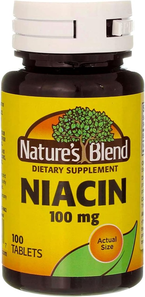 Niacina rubia 100 mg 100 mg 100 Tabs