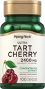 Piping Rock Tart Cherry Extract Capsules 2400 mg  100 Pills ← Concentrado Jugo Extracto Silencio no GMO, Gluten Suplemento gratuito