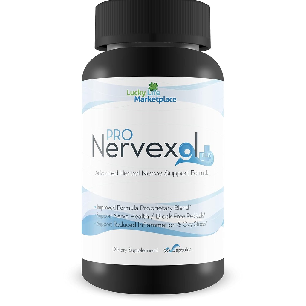 Pro Nervexol Plus - Inhibidor de Inflamación - Soporte Natural de Nerve - Apoyo a la Salud de la Sangre - Vitamina C + Soporte Antioxidante Herbal - Apoyo al Sistema Immune Natural