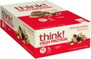 ¡Piensa! Protein Bares, High Protein Snacks, Gluten Free, Kosher Friendly, Chunky Peanut Butter, Nutrition Bars, 2.1 Oz per Bar, 10 Conde (Packaging May Vary)