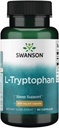 Swanson L-Tryptophan - Suplemento Amino Acid - Relajación del descanso - (60 cápsulas, 500 mg cada uno)