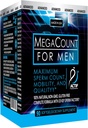 ACTIF MegaCount for Hombre - Maximum Fertility Support and Sperm Count Booster, Clínicamente Provenido para mejorar el conde de esperma y la movilidad - Non-GMO, Made in USA, 90 Conde