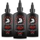 Bossman Jelly Beard Oil for Hombre - 3 Pack (12 oz in Total, Hammer Scent) – Suave, Moisturiza " Condiciones con ingredientes naturales