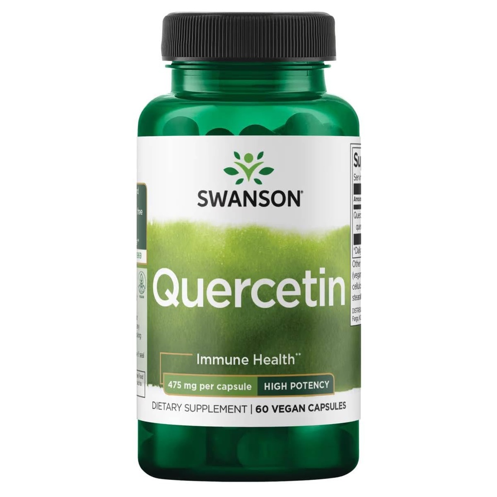 Swanson High Potency Quercetin - (60 Veggie Capsules)