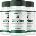 rize labs (3 Pack) Olivine Weight Loss Supplement, Olivine Superfood Capsules for Total Body Wellness and a Healthy Lifestyle, Olivine Pills for Leaner Physique, Olive Vine Reviews (180 cápsulas)