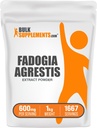 BulkSupplements.com Fadogia Agrestis Extract Powder - Fadogia Agrestis Supplement, Fadogia Agrestis 600mg - for Energy Boost, Gluten Free, 600mg per Serving, 1kg (2.2 lbs) (Pack of 1)