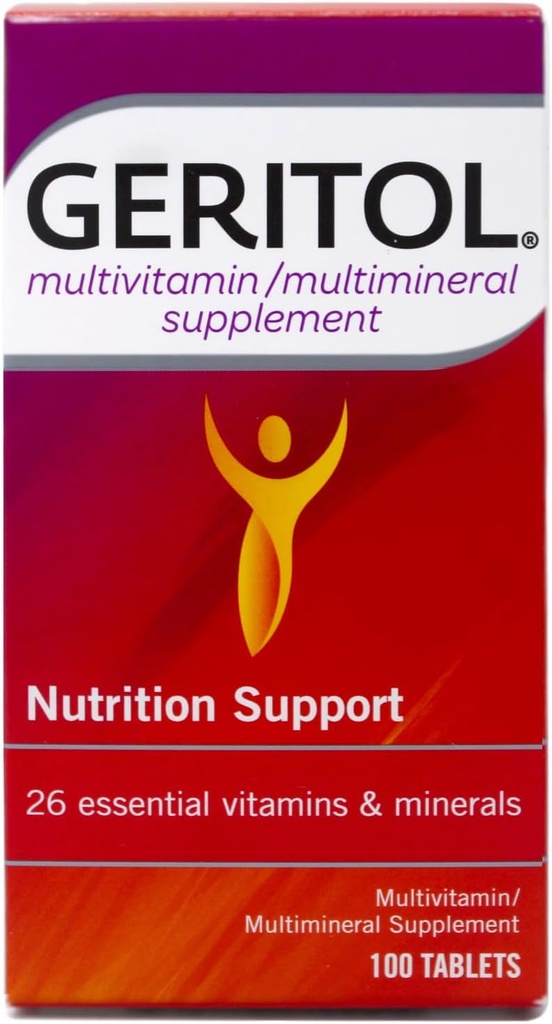 Geritol Tablas completas 100 Tablas