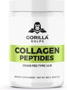 Gorilla Gulps ← Hidrolyzed Collagen Peptides ← Grass Tipo I " III ← Todo Natural, No-GMO, Hormona Gratis, Gluten Free, Lactose Free ← Hecho en EE.UU.