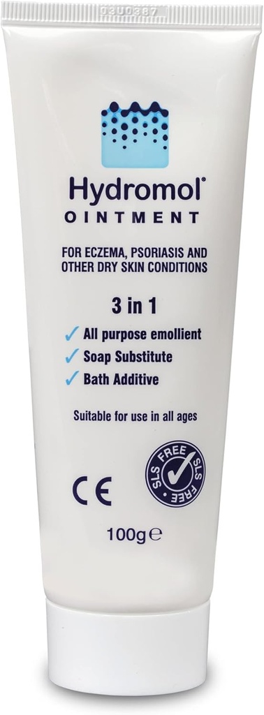 Tubo de ungüento 100g para la gestión de la dermatitis, el eccema, la psoriasis y otras condiciones de la piel seca (Pack of 1)