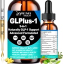 GLP-1 Suplemento para Hombres Mujer, 9 en-1 Naturalmente GLP-1 Apoyo w. Berberine HCI Cyelon Cinnamon Green Tea Eriocitrin, GLP1 para Gut Digestion Metabólico, GLP-1 gotas 6X más fuerte que cápsulas