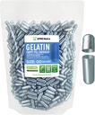 XPRS Nutra Size 00 Empty Capsules - 1000 Conde Empty Gelatin Capsules - Pill DIY Capsule Filling - Fillable Pills Gel Caps for DIY Supplements (Silver)