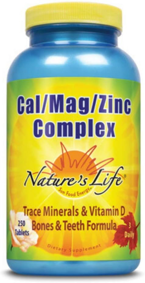 Nature's Life Cal Mag Zinc Complex | 250 ct
