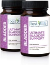 Best Life Herbals Women's Ultimate Bladder Support and Control Supplement for Incontinence, Leakage, and Overactive Bladder - 2 Bottles