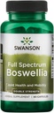 Swanson Double Strength Boswellia - Ayurvedic Herb for Joint Flexibility & Mobility Support - Boswellia Serrata Resin - (60 Capsules, 800 mg cada uno)