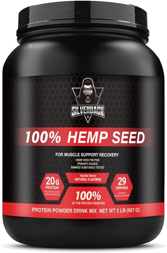 Genérico 100% Hemp Seed Protein (2lb, Vanilla)