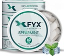 FYX Caffeine Nootropic Pouches – Clean Energy & Focus with Alpha-GPC, L-Tyrosine & L-Theanine – 60mg Caffeine Pouches – Pouches Alfa Sin Azúcar – 5-Pack (5-Count, Spearmint)