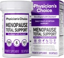 El suplemento probiótico de la menopausia de Physician para las mujeres - apoya el equilibrio hormonal, los flashes calientes, los suéteres nocturnos, la gestión del peso, la limpieza " Gut Health - con Cohosh negro, Resveratrol+ - 90ct