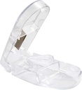 Apex Pill Splitter with Double Beveled Cutting Blade Pill Cutter for Small Pills Large Pills and Tablets Cut Pills in Half Easily, 1 Count